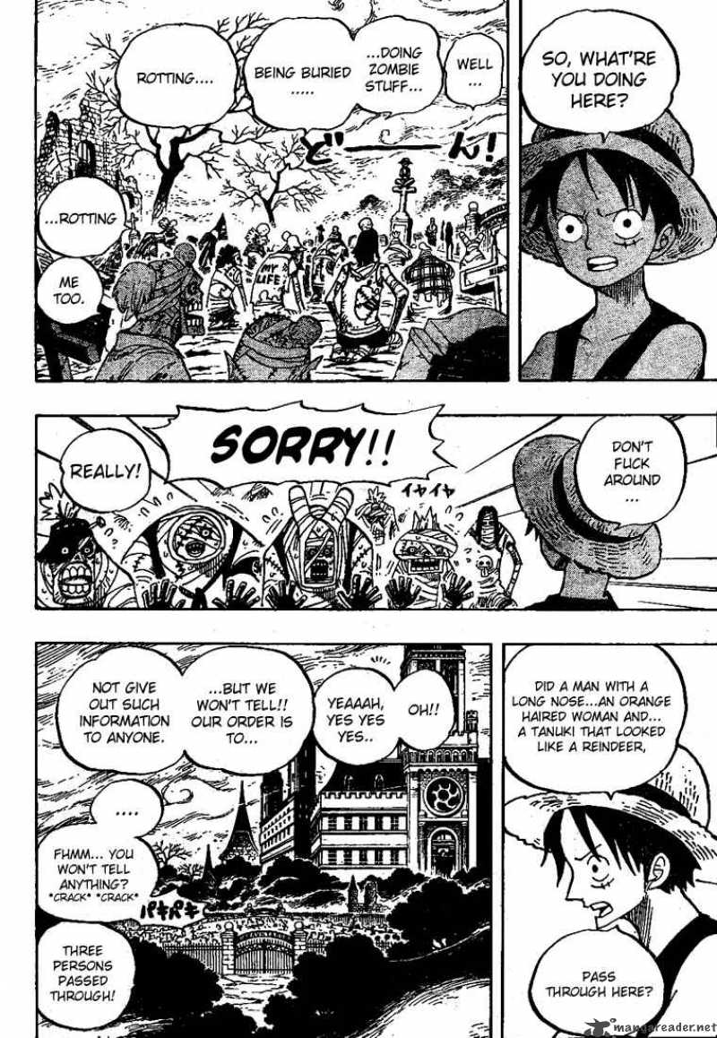 One Piece Chapter 448 — page 15