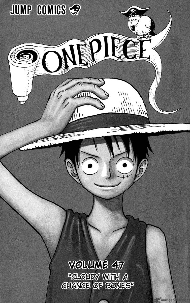 One Piece Chapter 450 — page 6