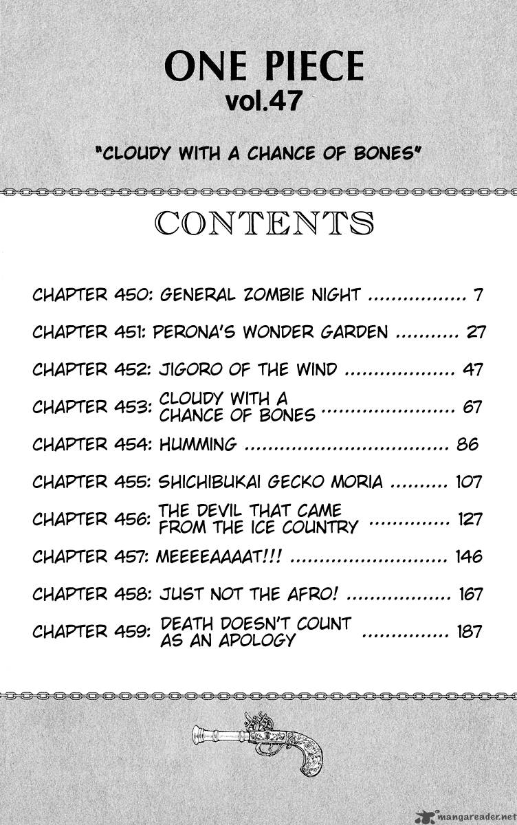 One Piece Chapter 450 — page 8