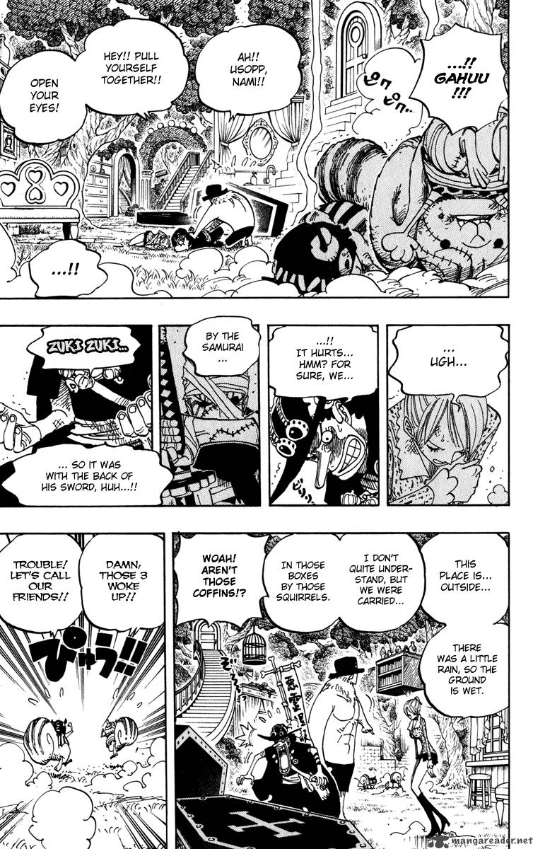 One Piece Chapter 451 — page 9
