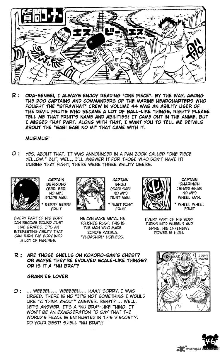 One Piece Chapter 451 — page 19