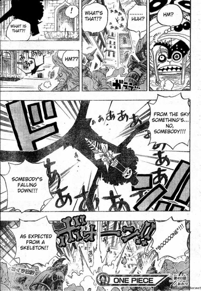 One Piece Chapter 453 — page 19