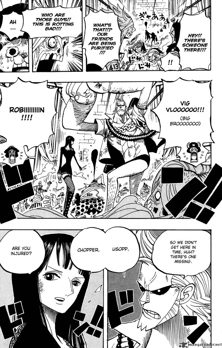 One Piece Chapter 457 — page 19