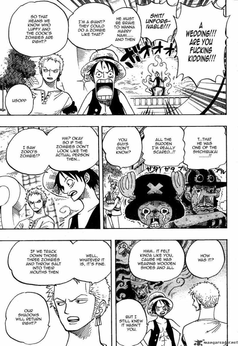One Piece Chapter 459 — page 6