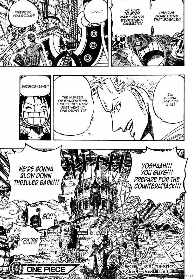 One Piece Chapter 459 — page 19