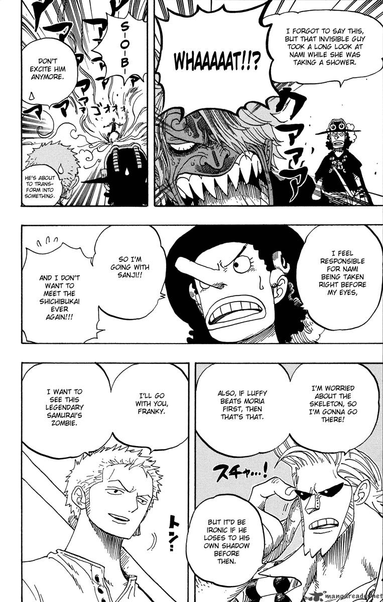 One Piece Chapter 460 — page 14