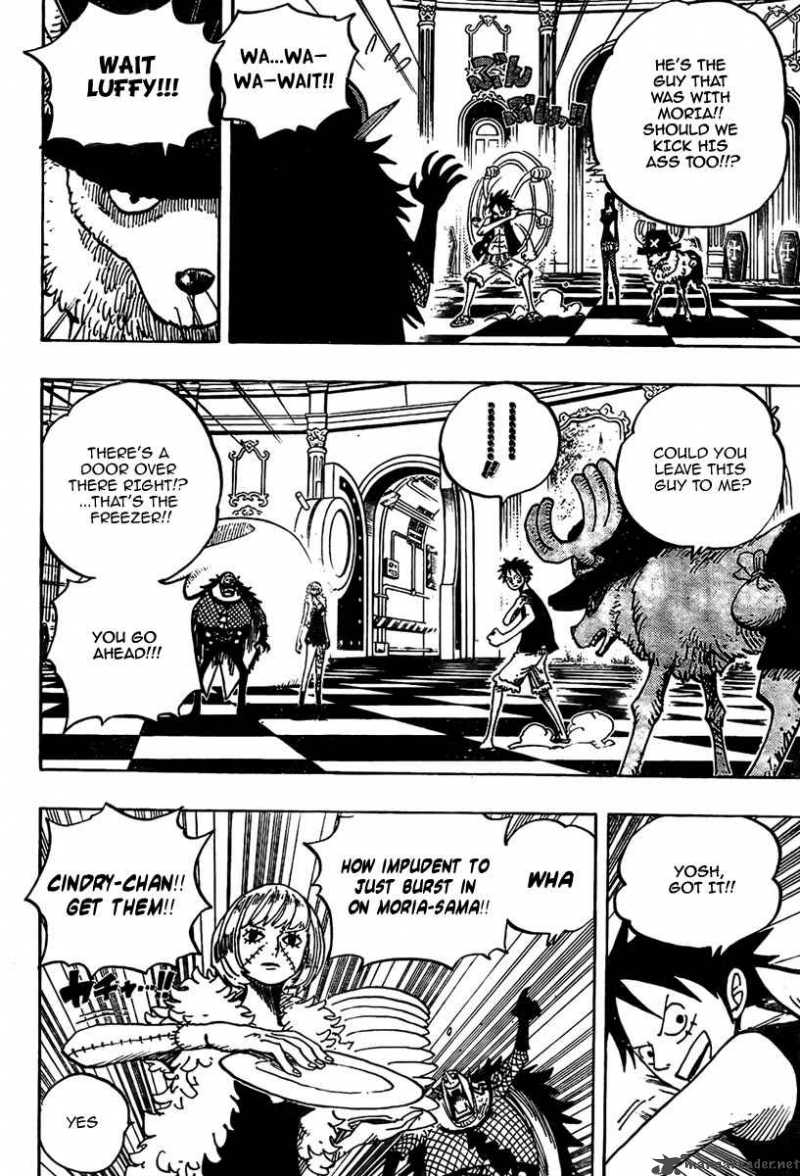 One Piece Chapter 461 — page 5