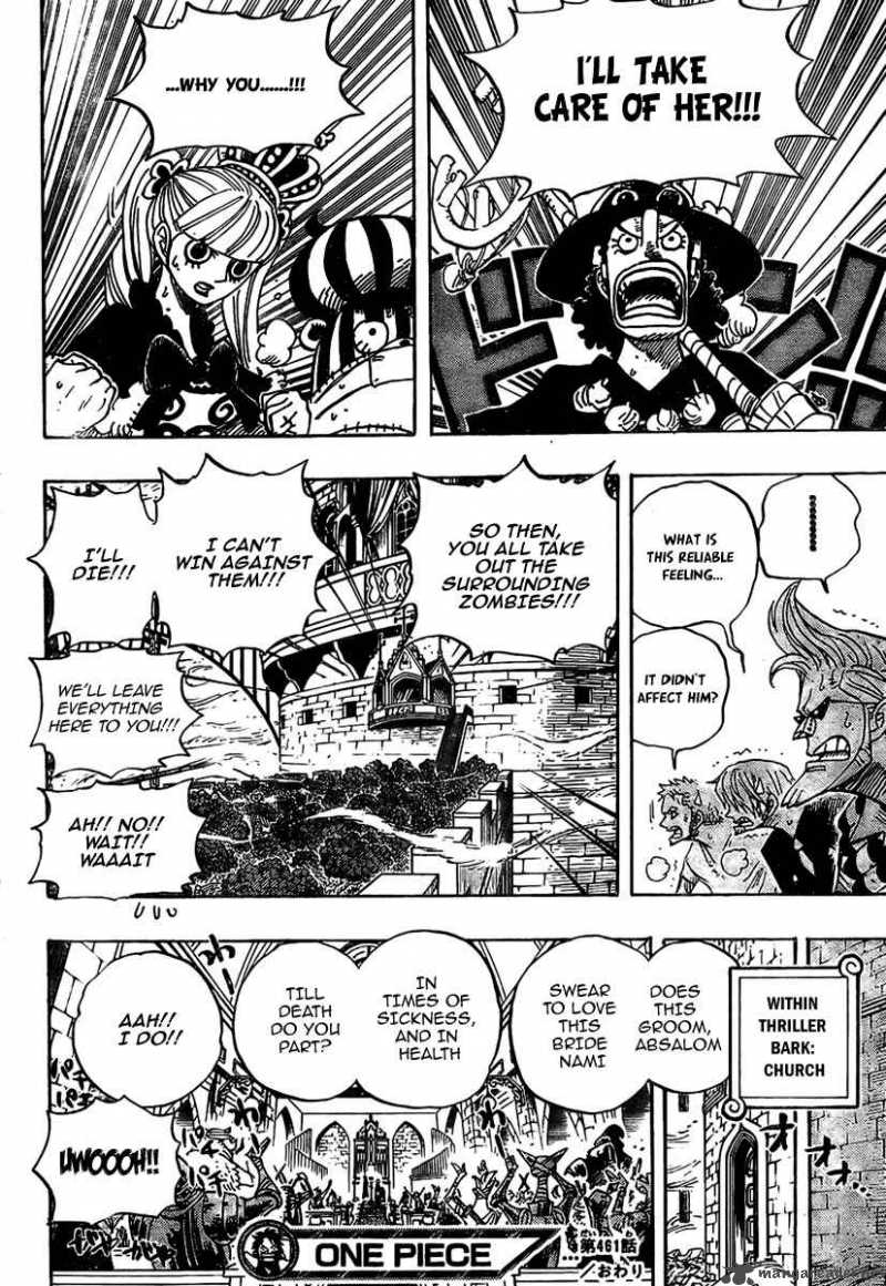 One Piece Chapter 461 — page 19