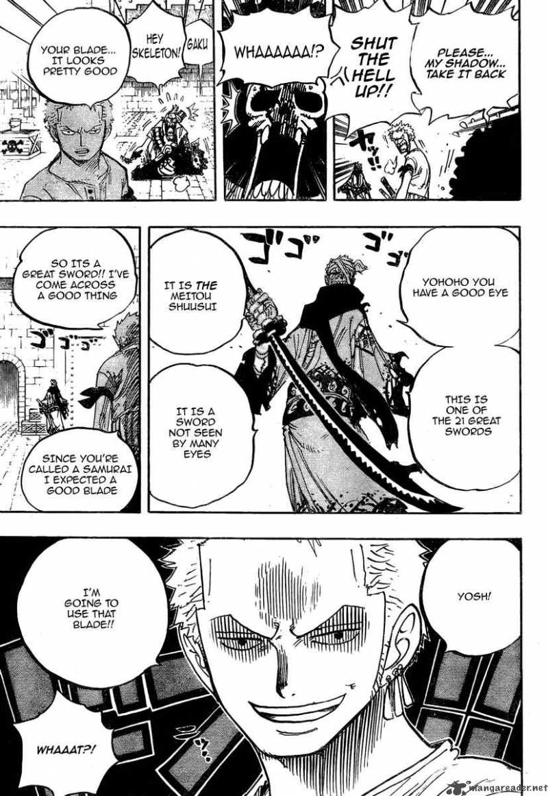 One Piece Chapter 462 — page 14