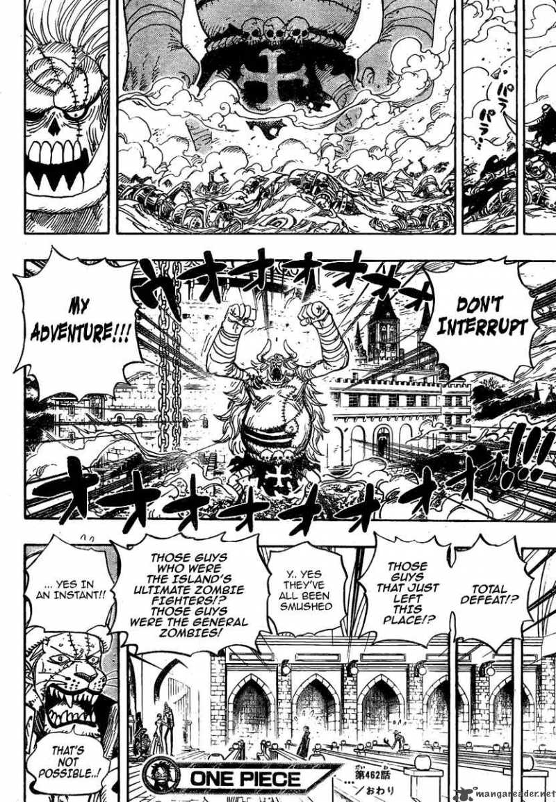 One Piece Chapter 462 — page 18