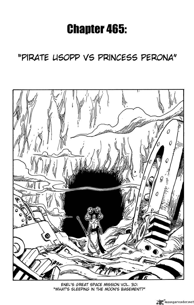 One Piece Chapter 465 — page 1
