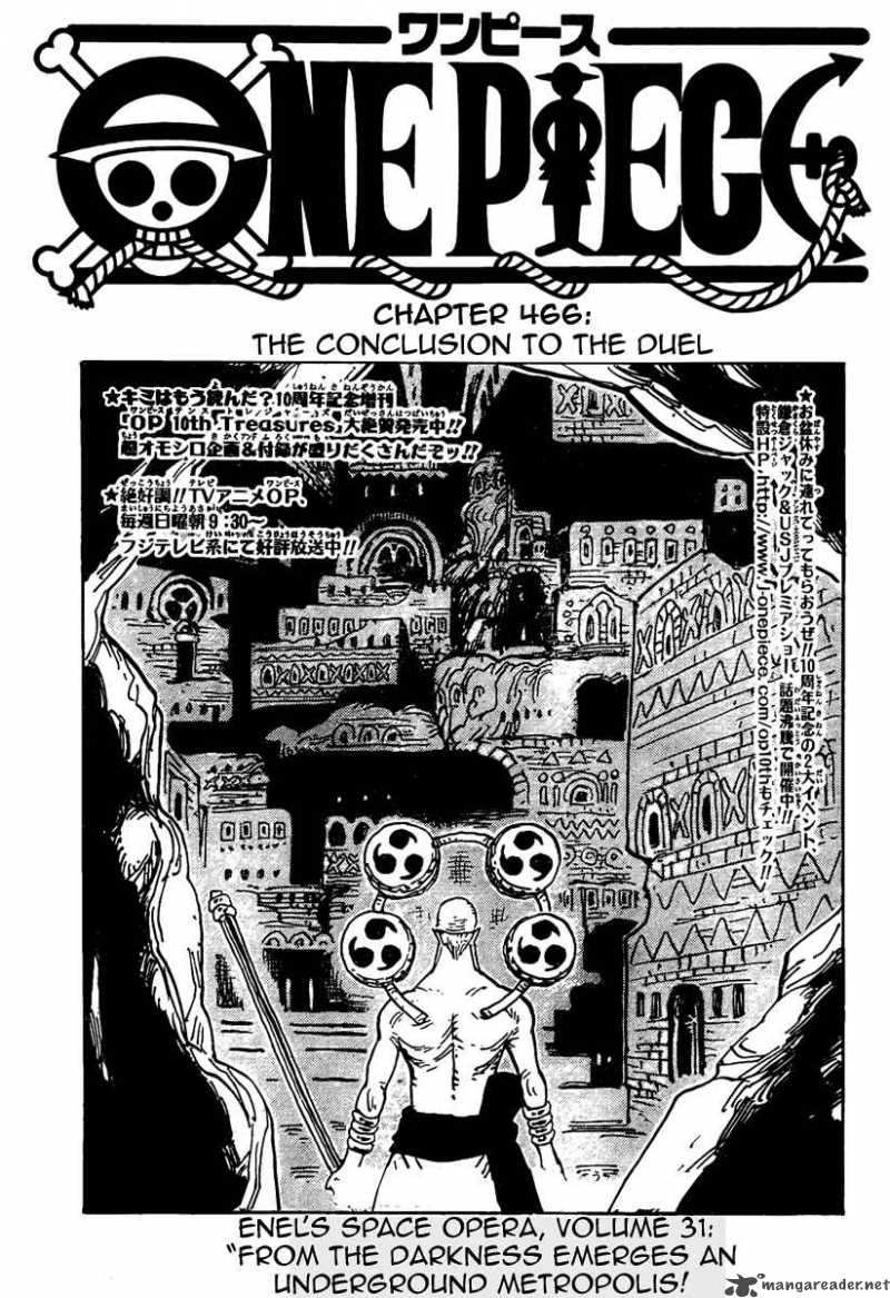 One Piece Chapter 466 — page 1