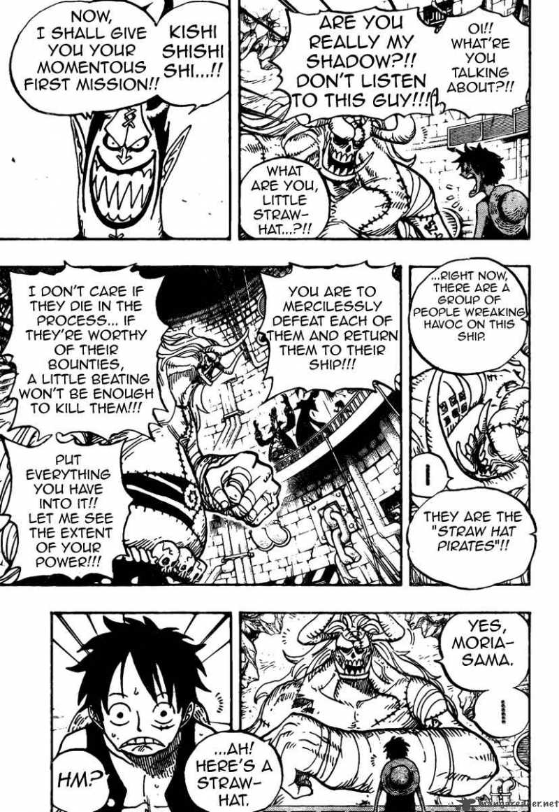 One Piece Chapter 469 — page 7
