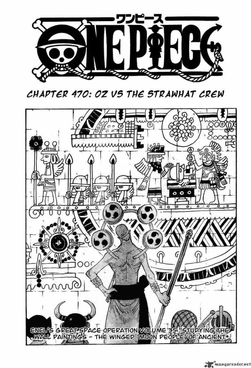 One Piece Chapter 470 — page 1