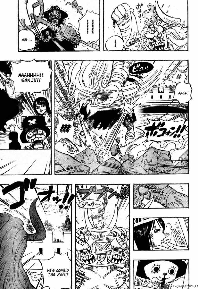 One Piece Chapter 470 — page 8
