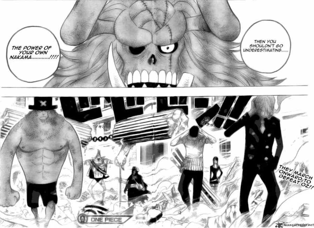 One Piece Chapter 471 — page 16