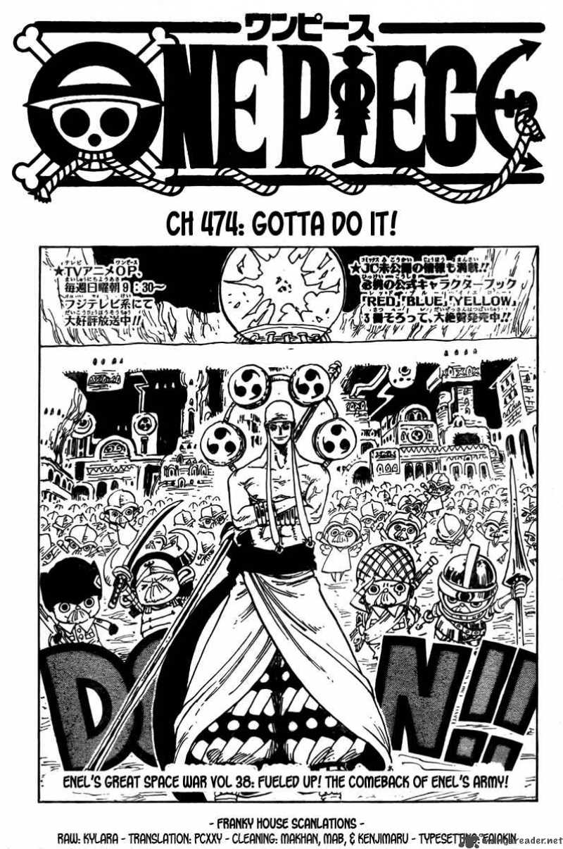 One Piece Chapter 474 — page 1