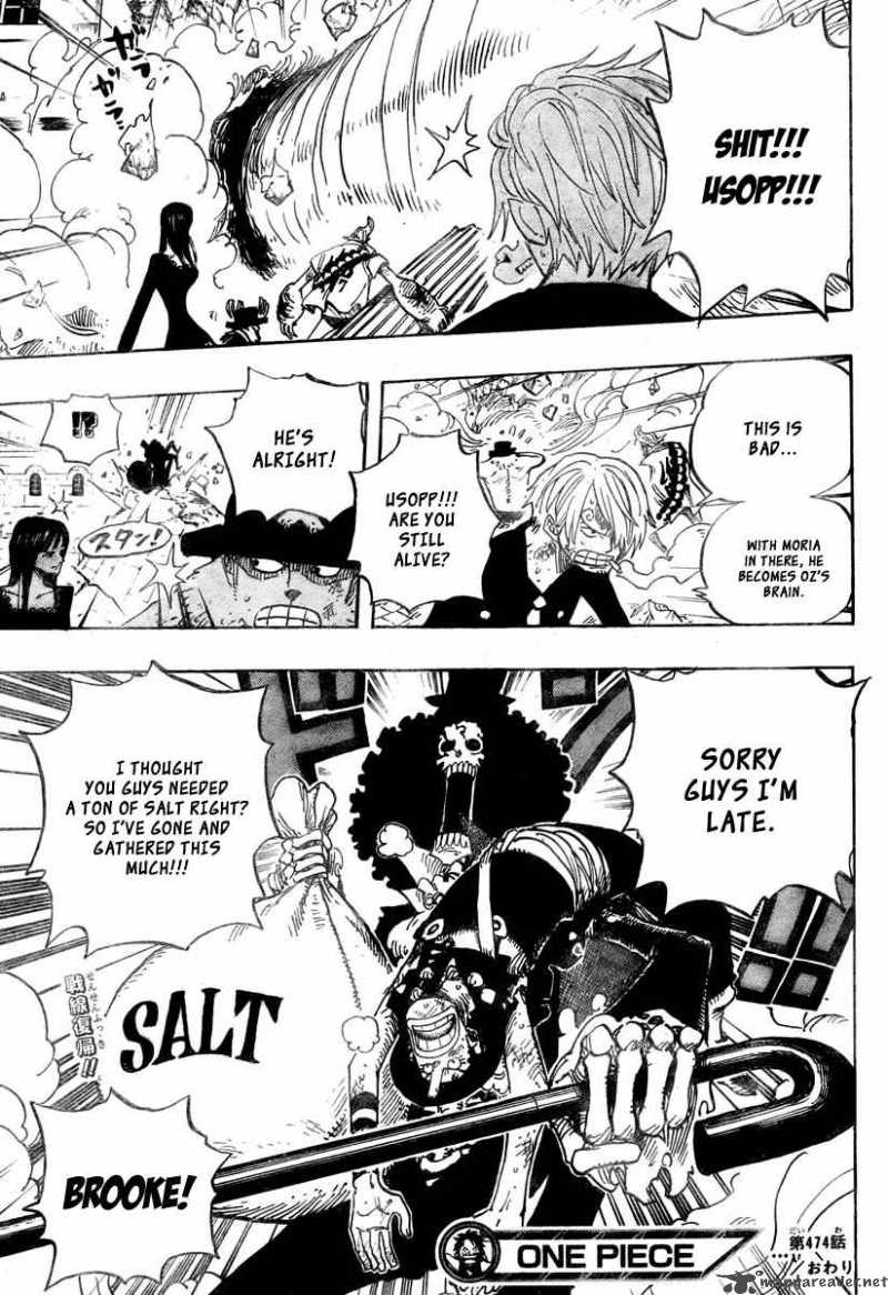One Piece Chapter 474 — page 18