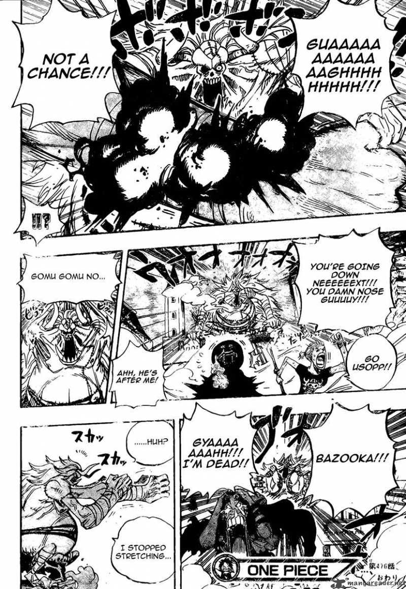 One Piece Chapter 476 — page 10