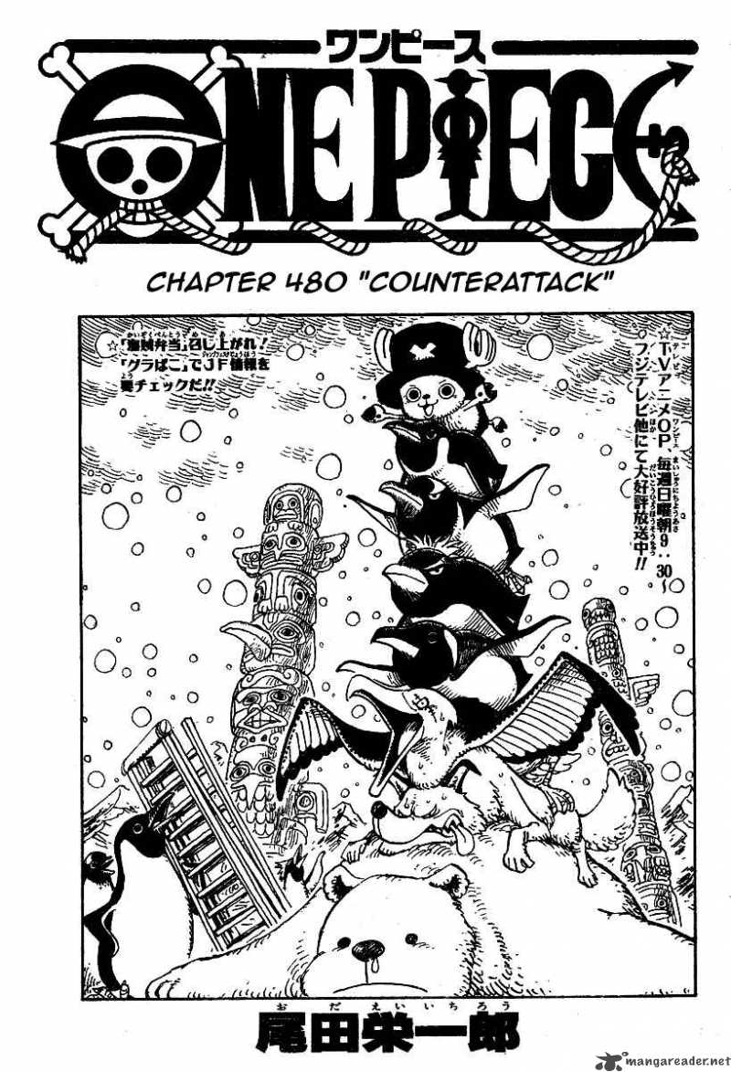 One Piece Chapter 480 — page 1