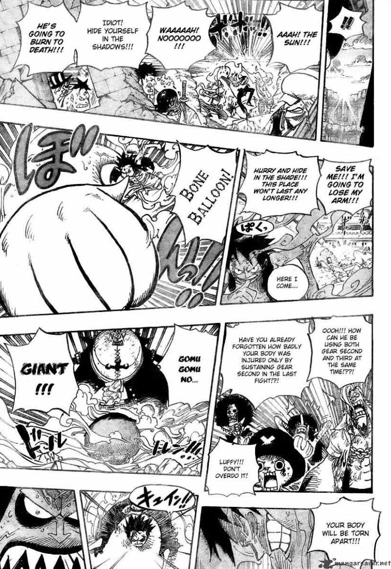 One Piece Chapter 482 — page 12