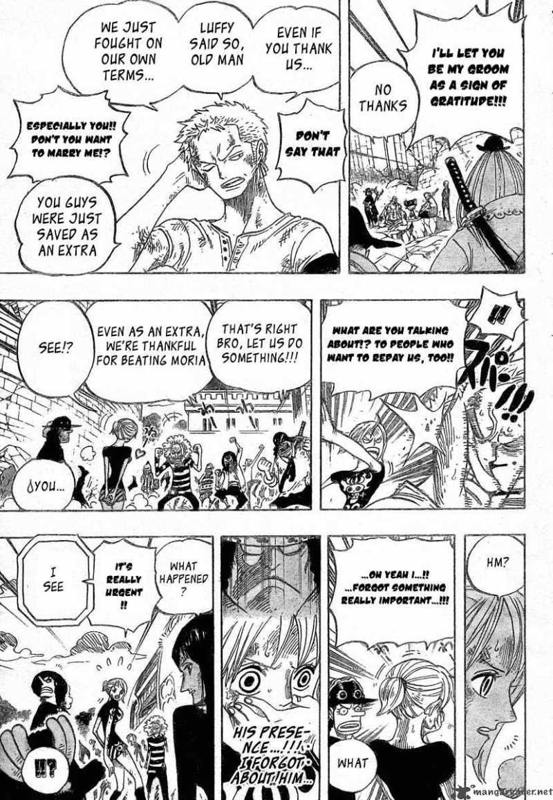 One Piece Chapter 483 — page 13