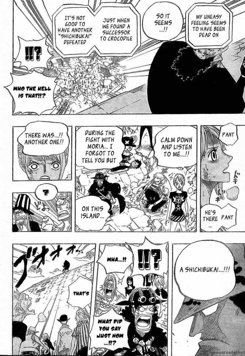 One Piece Chapter 483 — page 14