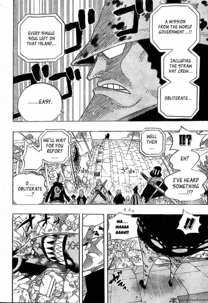 One Piece Chapter 483 — page 16