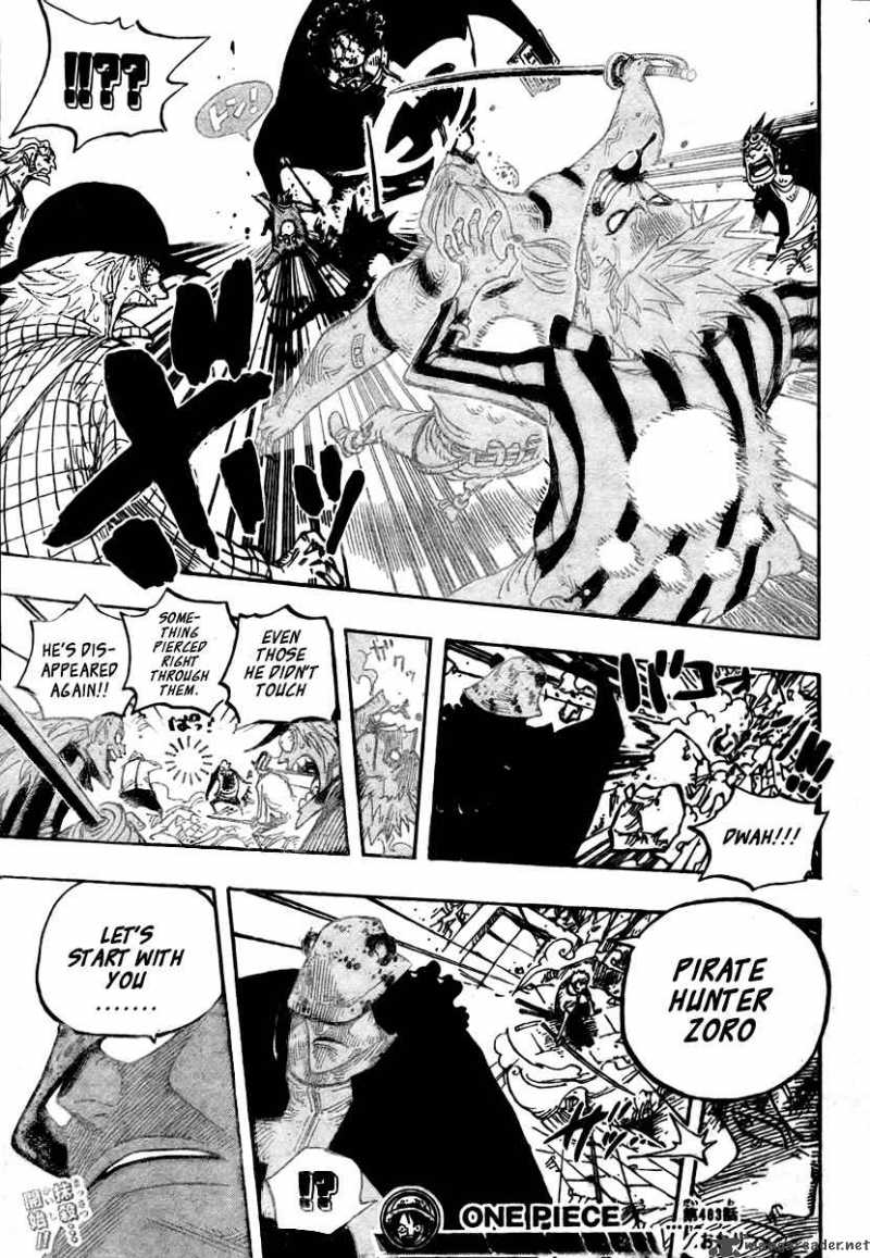 One Piece Chapter 483 — page 19