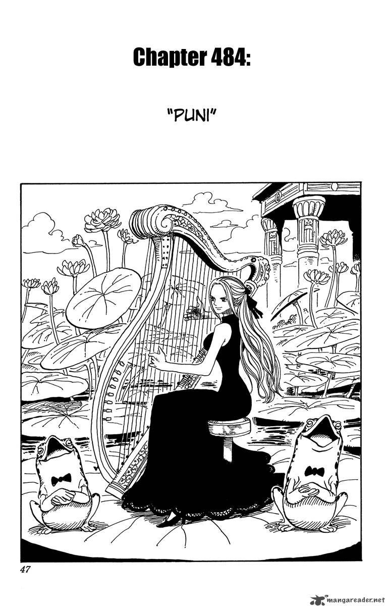 One Piece Chapter 484 — page 1