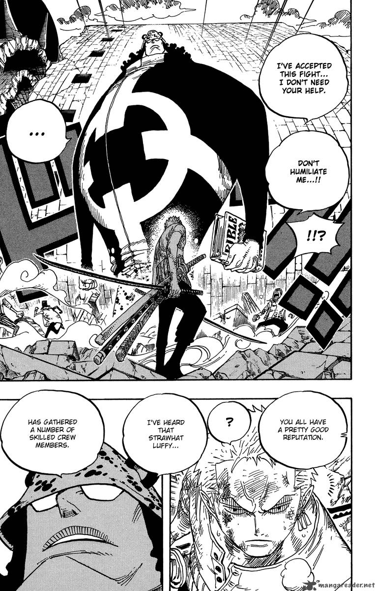 One Piece Chapter 484 — page 3