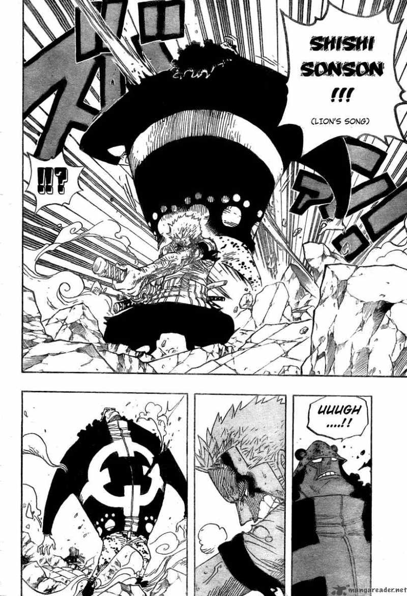 One Piece Chapter 485 — page 6