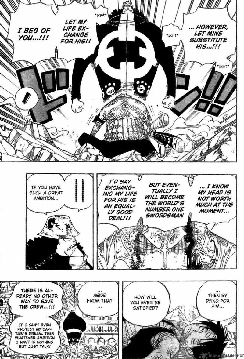 One Piece Chapter 485 — page 11