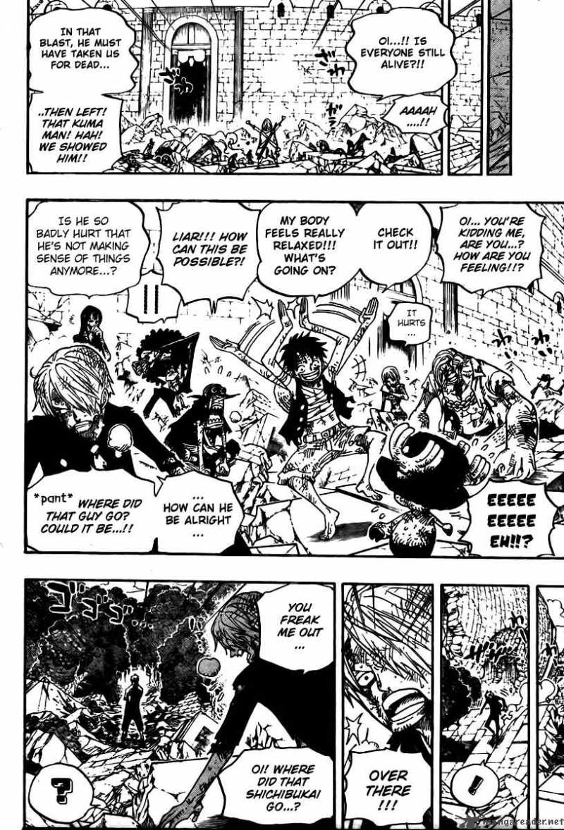 One Piece Chapter 485 — page 18