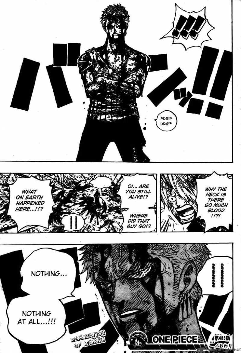One Piece Chapter 485 — page 19