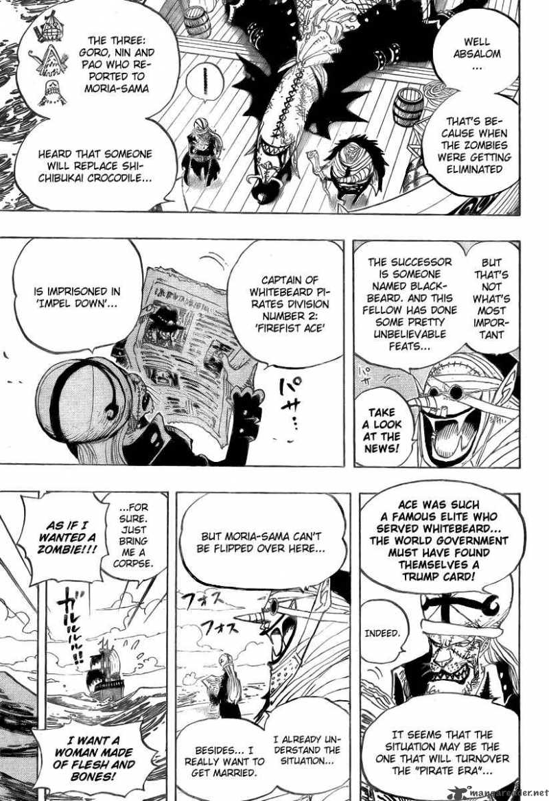 One Piece Chapter 486 — page 3