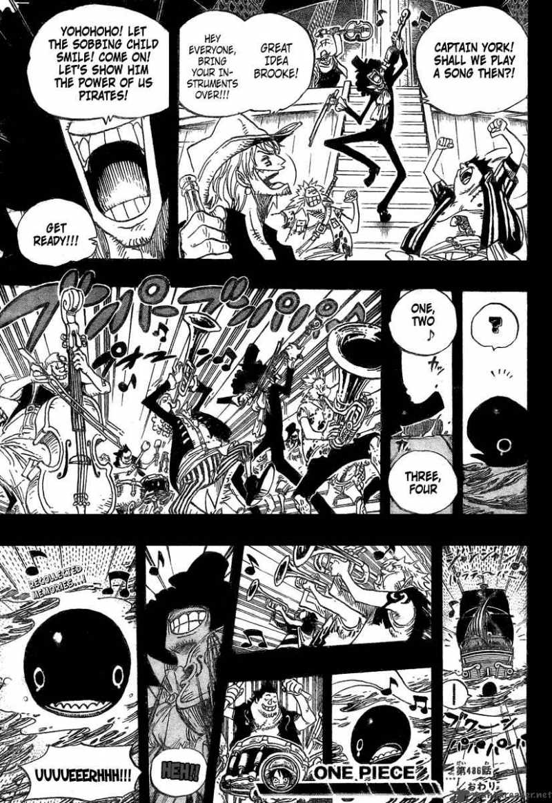 One Piece Chapter 486 — page 19