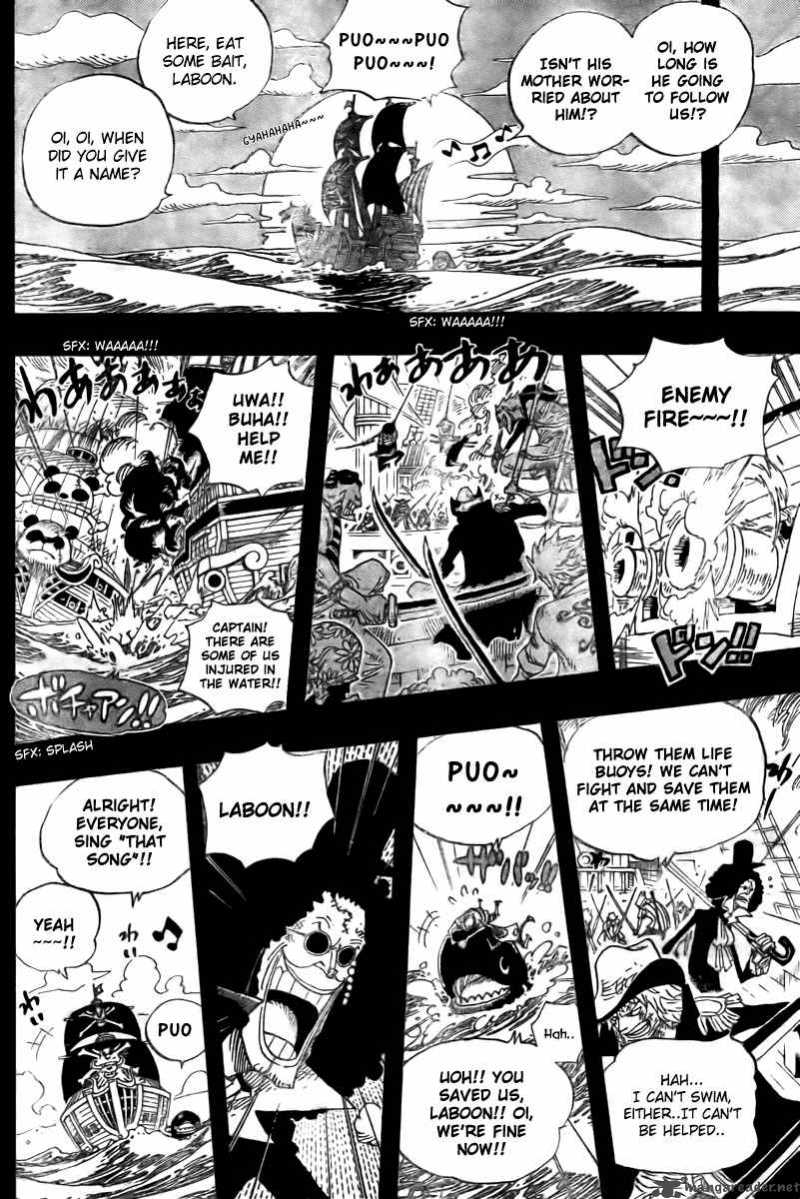 One Piece Chapter 487 — page 4