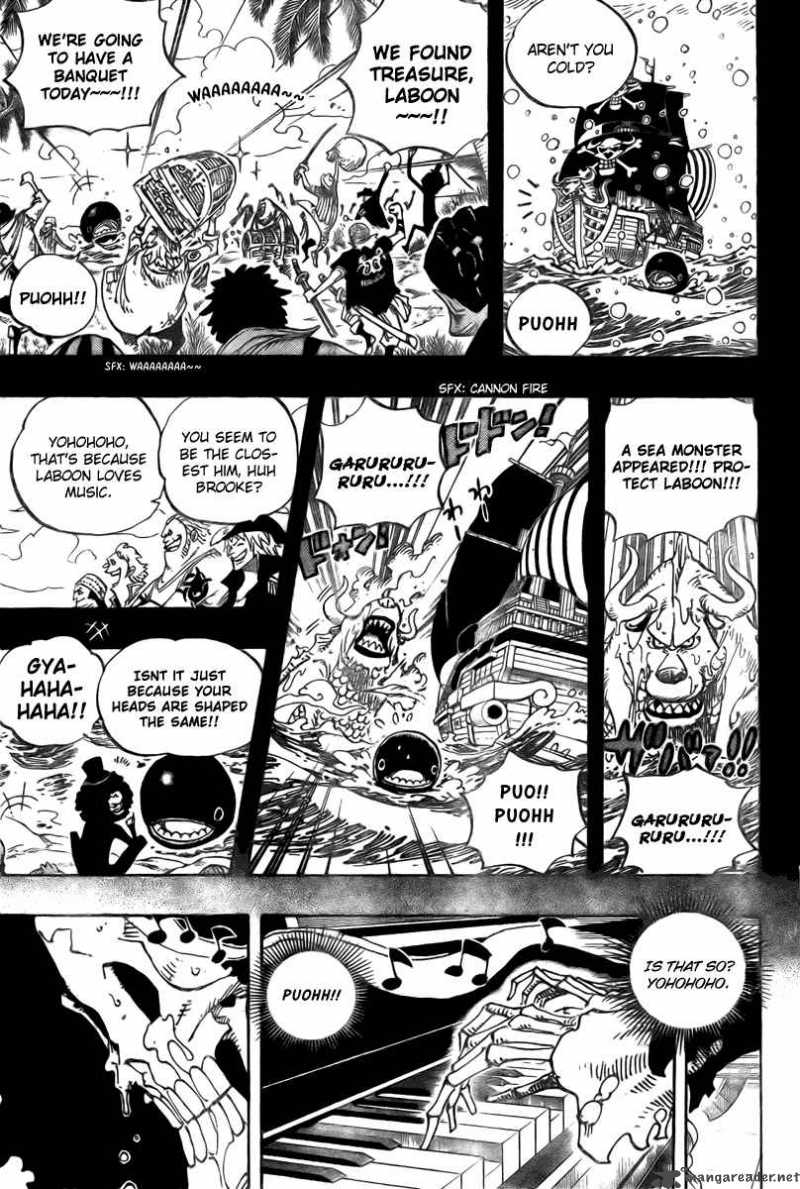 One Piece Chapter 487 — page 5