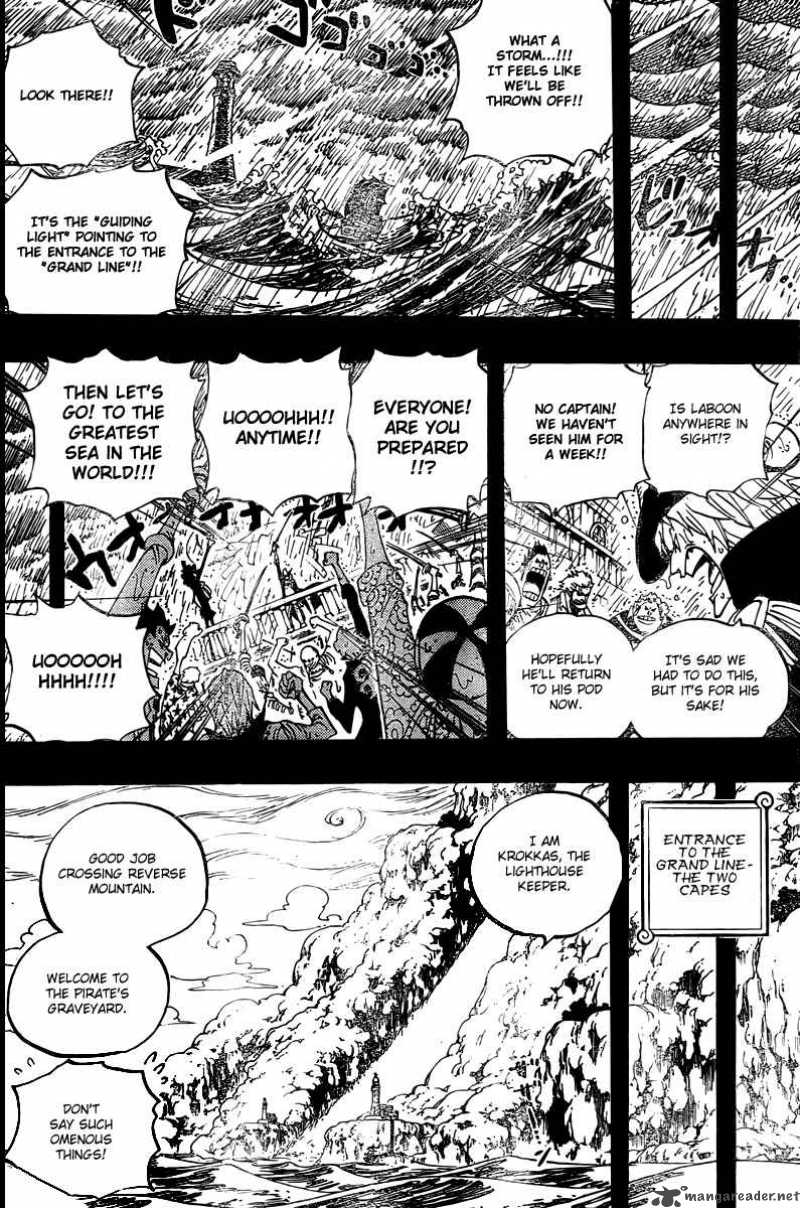 One Piece Chapter 487 — page 8