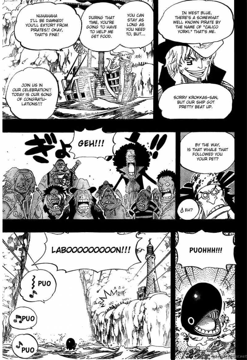 One Piece Chapter 487 — page 9