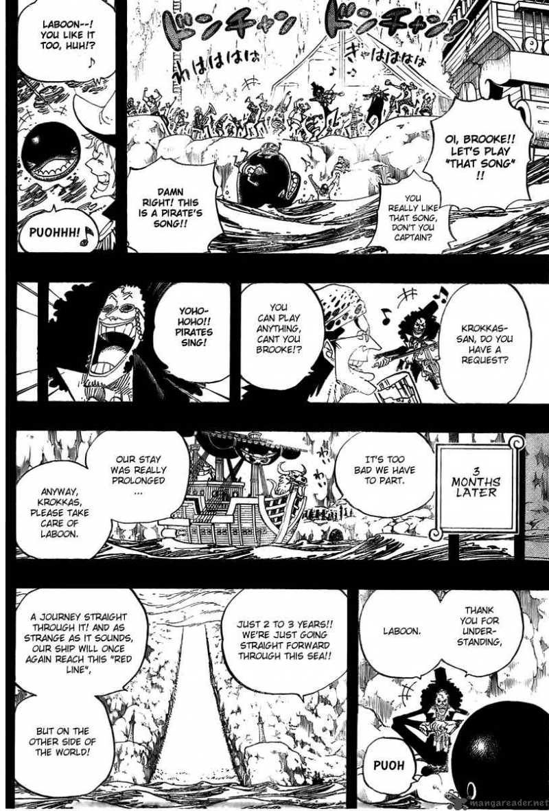One Piece Chapter 487 — page 10