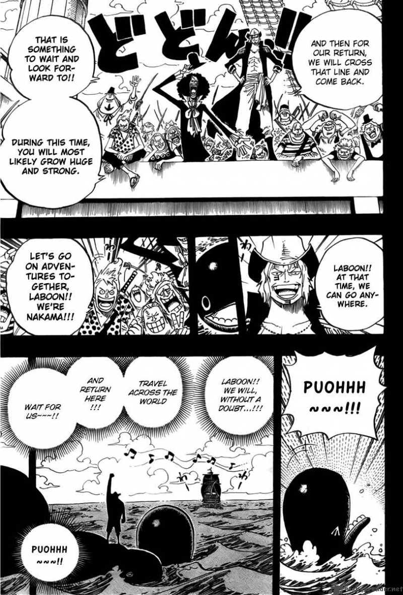 One Piece Chapter 487 — page 11