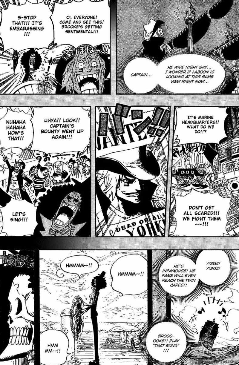 One Piece Chapter 487 — page 16