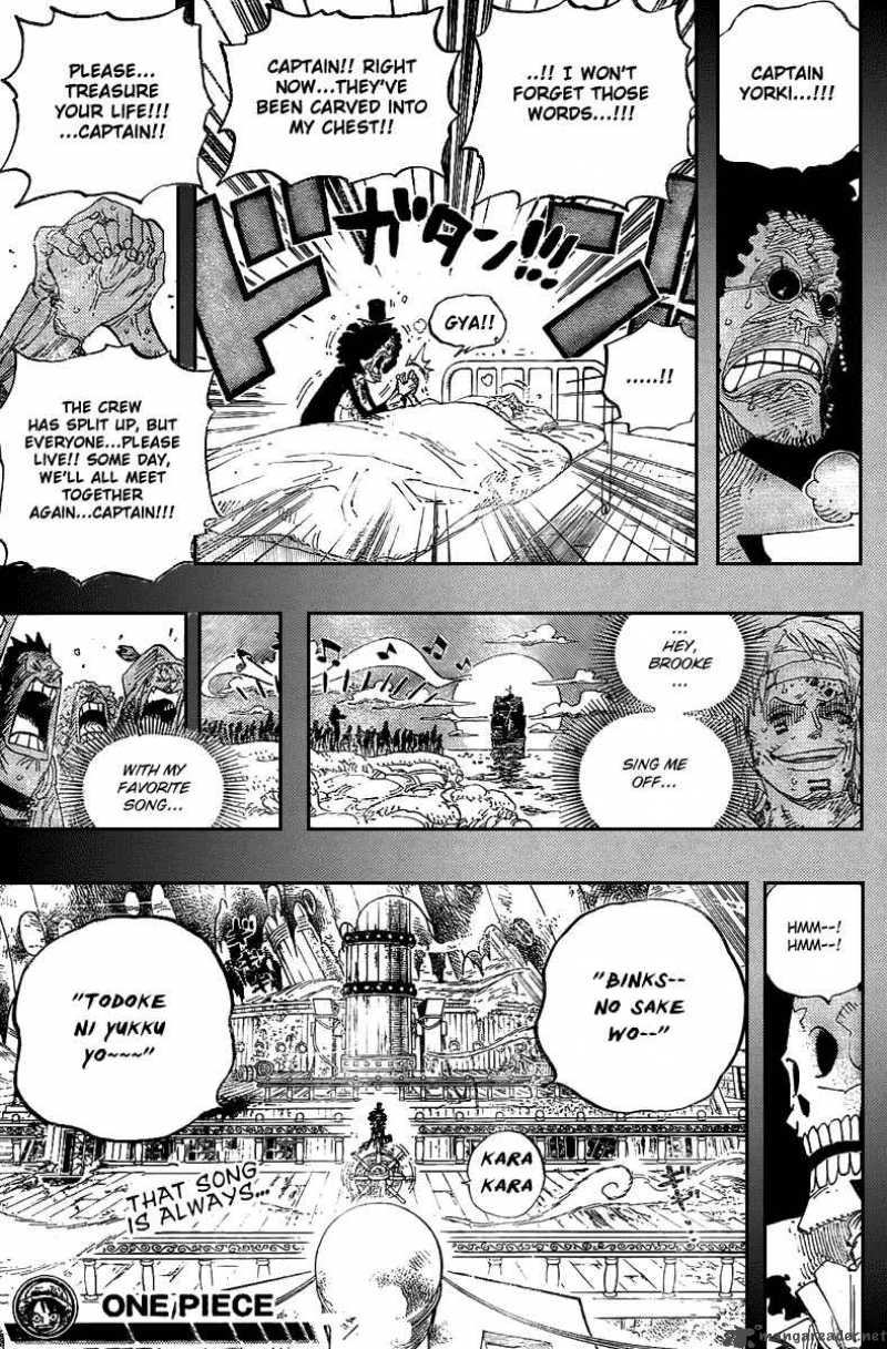 One Piece Chapter 487 — page 19