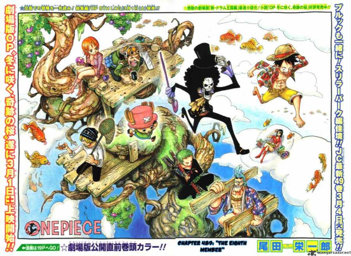 One Piece Chapter 489 — page 1
