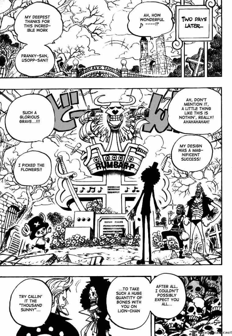 One Piece Chapter 489 — page 10