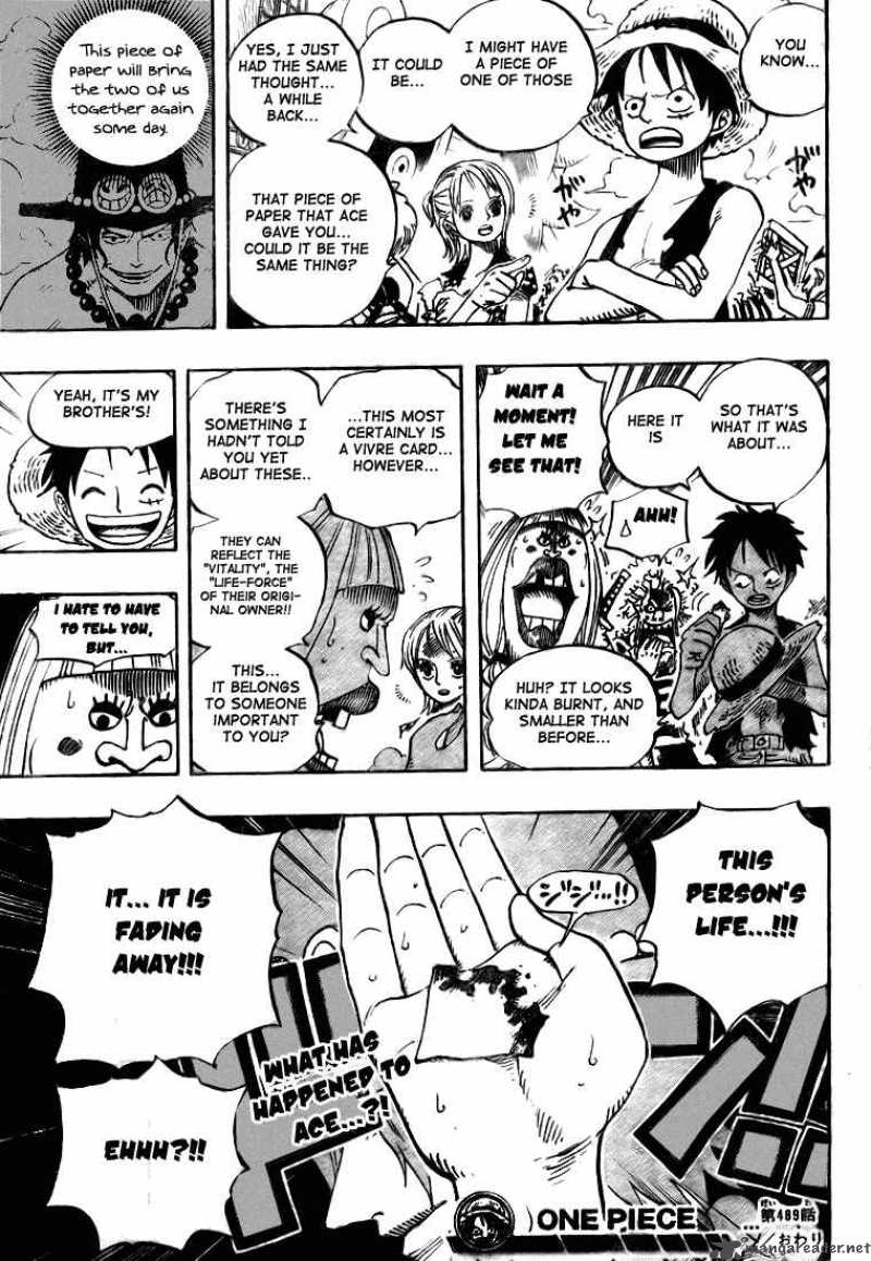 One Piece Chapter 489 — page 16