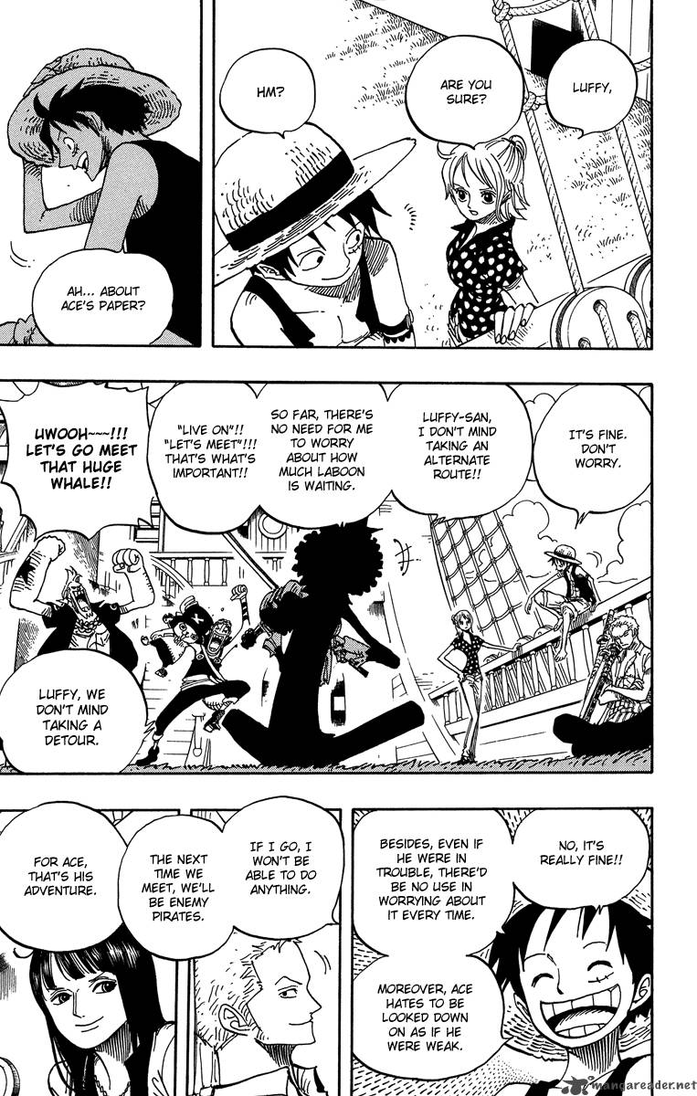 One Piece Chapter 490 — page 5