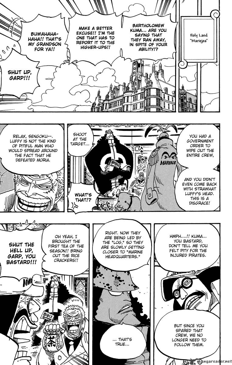 One Piece Chapter 490 — page 7